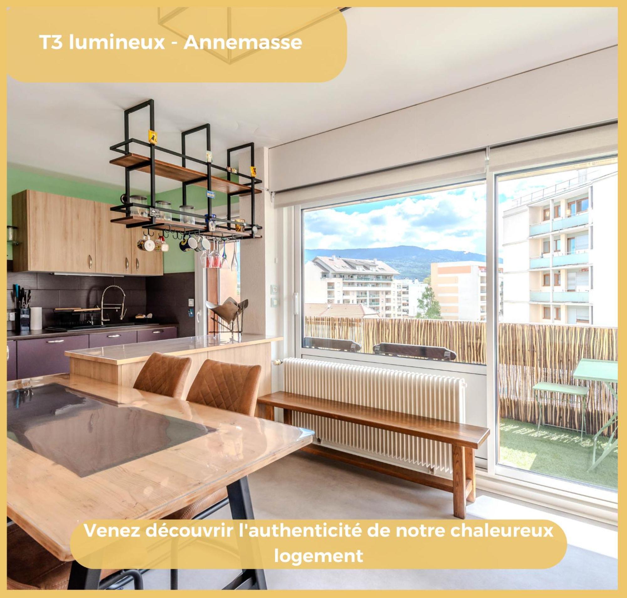 Apartment T3 I Lumineux I Annemasse